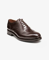 G.h.bass Men's Monogram Double Brogue Wingtip Derby Dress Shoes