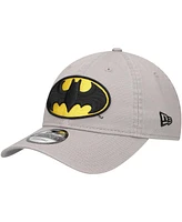 New Era Men's Gray Batman 9Twenty Adjustable Hat