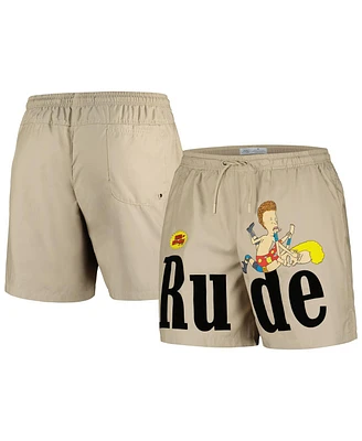 Freeze Max Men's Khaki Beavis and Rude Woven Shorts