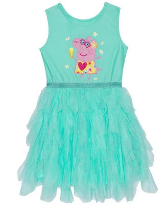 Peppa Pig Toddler & Little Girls Ice Cream Sleeveless Tutu Dress