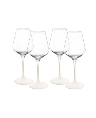 Villeroy Boch Manufacture Rock Blanc Wine Glasses