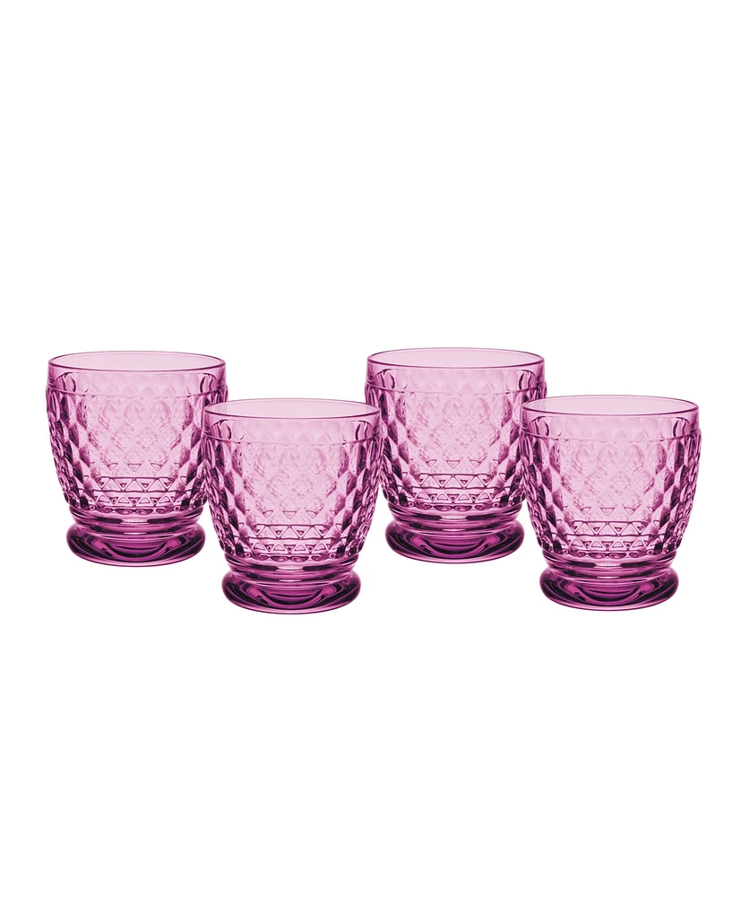 Villeroy & Boch Boston Double Old Fashioned Glasses, Set of 4