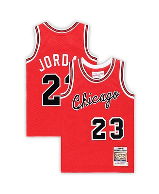 Mitchell & Ness Infant Michael Jordan Red Chicago Bulls 1984/85 Hardwood Classics Authentic Jersey