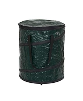 Household Essentials Pop Up Hamper 15" with Zippered Top