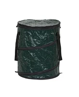 Household Essentials Pop Up Hamper 15" with Zippered Top