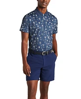 Bonobos Men's Cocktail-Print Performance Golf Polo Shirt