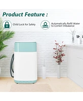 Slickblue 8lbs Portable Fully Automatic Washing Machine with Drain Pump