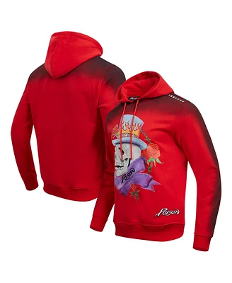 Freeze Max Men's Red Poison Love on the Rocks Pullover Hoodie