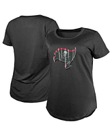 New Era Women's Charcoal Tampa Bay Buccaneers 2024 Nfl Draft T-Shirt