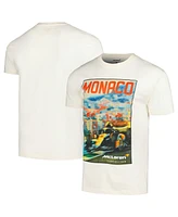 Outerstuff Men's Natural McLaren F1 Team 2024 Monaco Grand Prix the Streets of T-Shirt