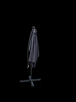 Solar Powered Led Patio Umbrella, 8 Ribs