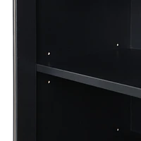 Modernist Side Cabinet, Freestanding Shoe Rack, Versatile Display Cabinet