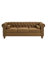 Streamdale Furniture Chesterfield Fabric Sofa