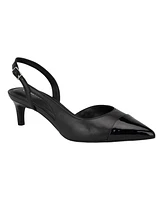 Calvin Klein Women's Dasta Kitten Heel Slingback Pumps