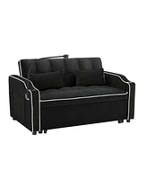 Simplie Fun Versatile Foldable Sofa Bed with Modern Features