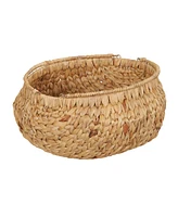 Household Essentials Round Woven Basket with Handles