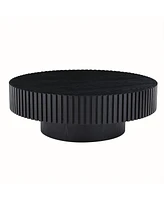 Modern Black Wood Coffee Table For Small Spaces