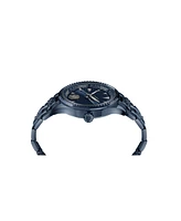 Plein Sport Men's Lineman Three Hand Quartz Blue Stainless Steel 45MM