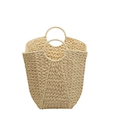 Household Essentials Paper Rope Basket with Handles