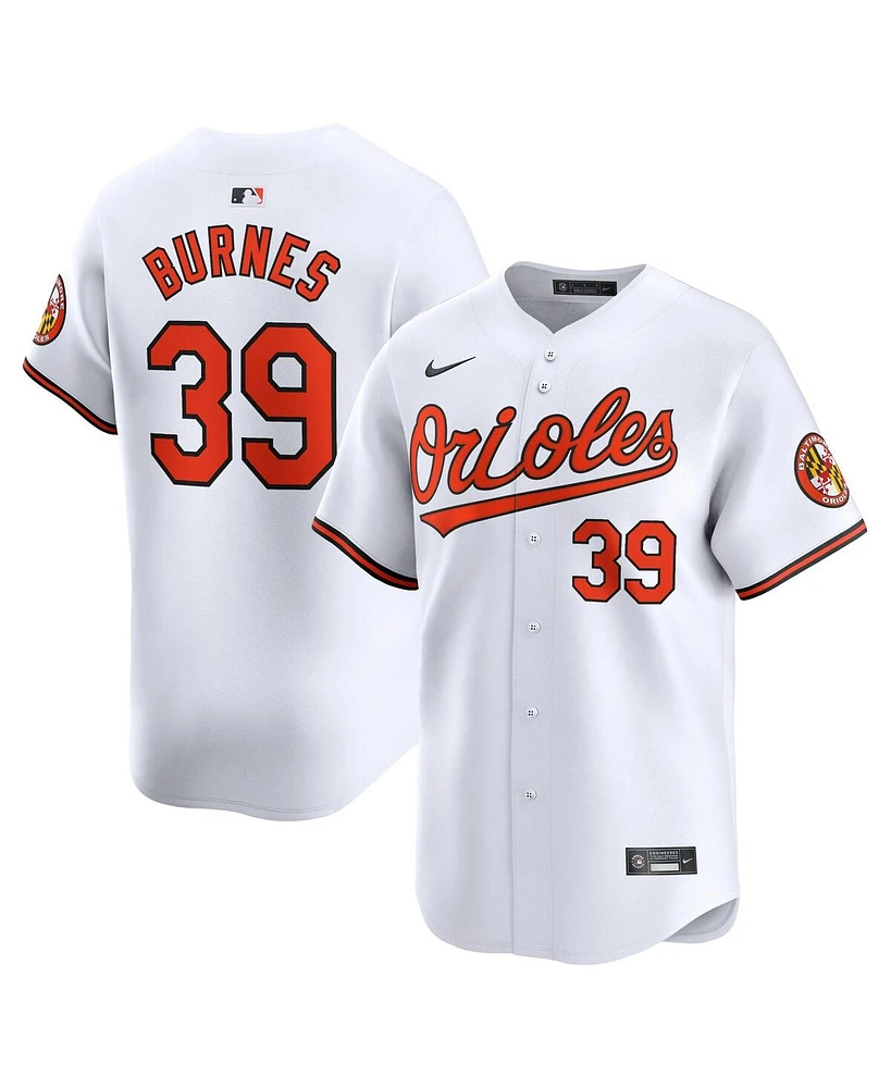 Nike Men's Corbin Burnes White Baltimore Orioles Home Limited Player Jersey