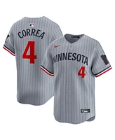 Nike Men's Carlos Correa Gray Minnesota Twins Home Limited Player Jersey