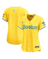 Nike Women's Gold Boston Red Sox City Connect Limited Jersey