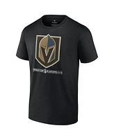 Fanatics Men's Black Vegas Golden Knights 2024 Stanley Cup Playoffs Breakout T-Shirt