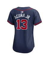 Nike Women's Ronald Acuna Jr. Navy Atlanta Braves Alternate Limited Player Jersey