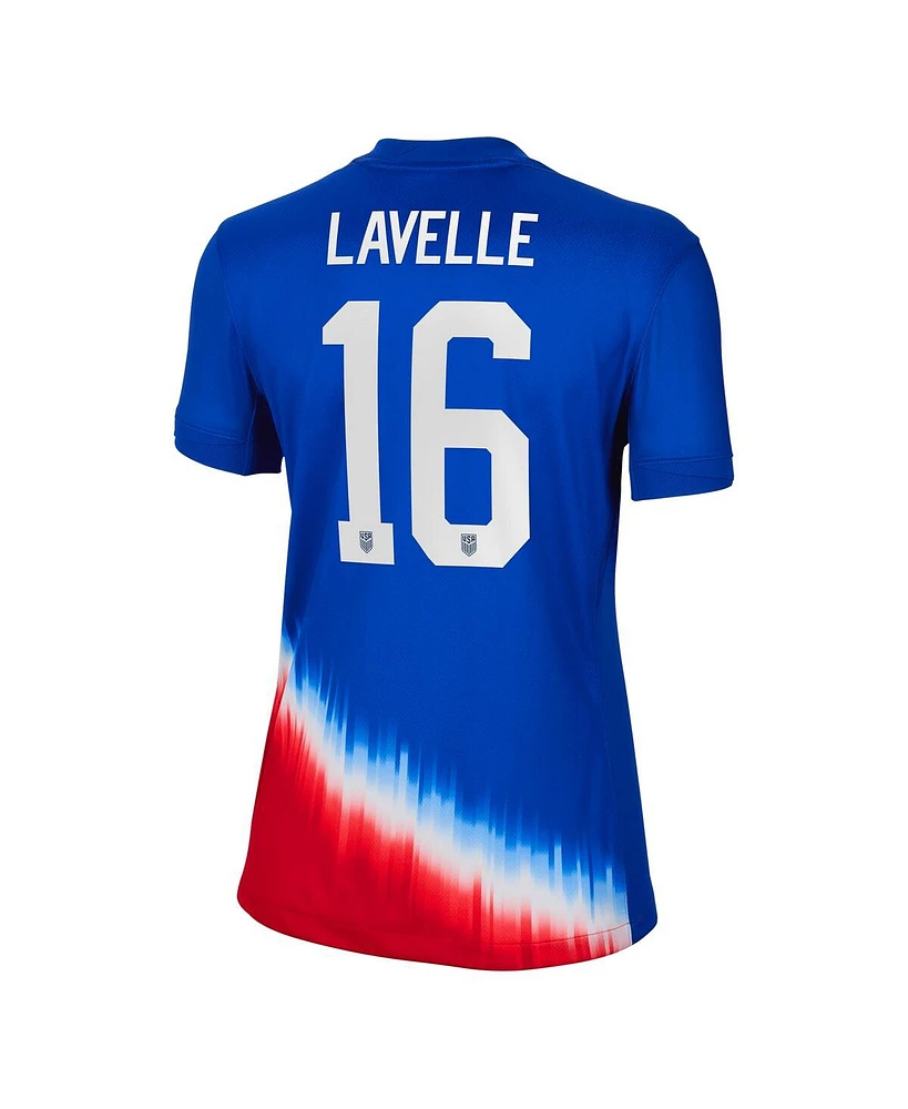 Nike Women's Rose Lavelle Royal Uswnt 2024 Away Stadium Replica Player Jersey