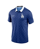 Nike Men's Royal Los Angeles Dodgers Fashion Legacy Icon Vapor Performance Polo