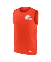 Nike Men's Orange Cleveland Browns Muscle Tank Top
