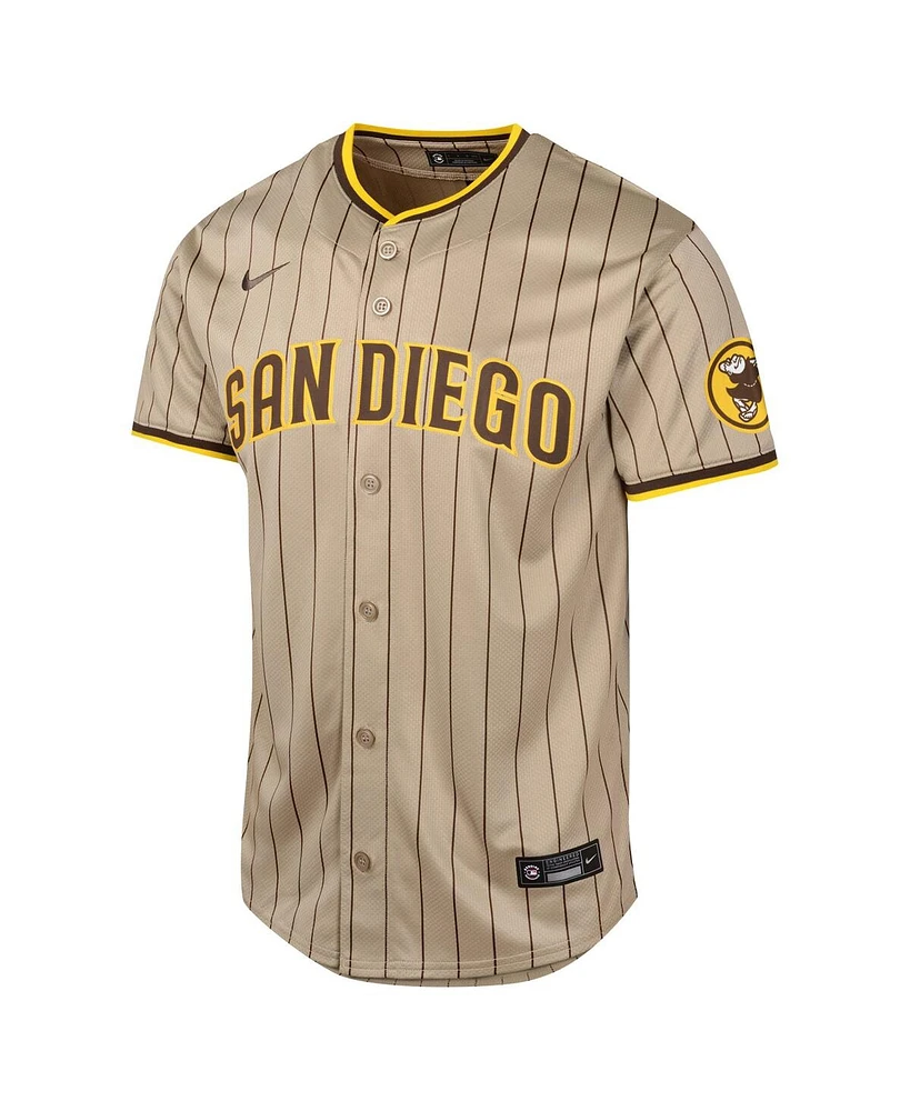 Nike Big Boys and Girls Fernando Tatis Jr. Sand San Diego Padres Alternate Limited Player Jersey