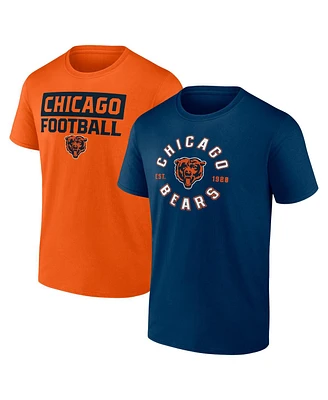Fanatics Men's Chicago Bears Serve T-Shirt Combo Pack
