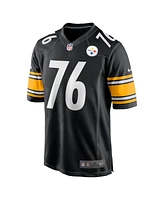 Nike Men's Troy Fautanu Black Pittsburgh Steelers 2024 Nfl Draft First Round Pick Player Game Jersey