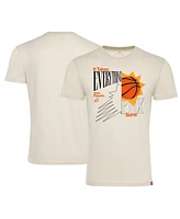 Sportiqe Men's and Women's Cream Phoenix Suns 2024 Nba Playoffs It Takes Everything Tri-Blend T-Shirt