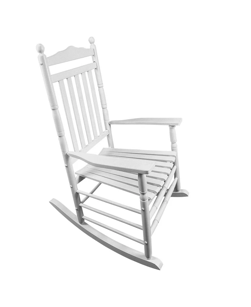 Simplie Fun Balcony Porch Adult Rocking Chair