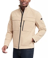 Michael Kors Men's Dressy Full-Zip Soft Shell Jacket