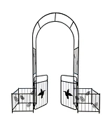 Streamdale Furniture Metal Garden Arch for Support and Events