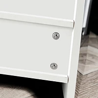 Modern Black High Gloss Sideboard with Led Light