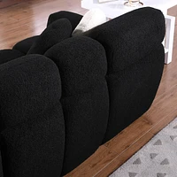 87.4" Boucle Sofa