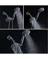 Streamdale Furniture 6 Function Rain Shower Head with Handheld - Valve Included