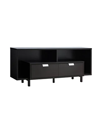 Simplie Fun Tv Stand Red Cocoa