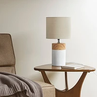 Streamdale Furniture Nicolo Textured Ceramic Table Lamp