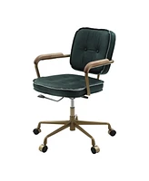 Simplie Fun Seicross Office Chair, Emerald Leather