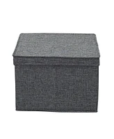 Household Essentials Square Storage Box with Lid