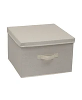 Household Essentials Square Storage Box with Lid