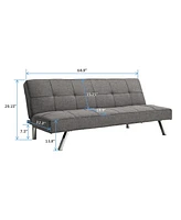 Streamdale Furniture Metal Frame, Stainless Leg, Futon, Sofa Bed
