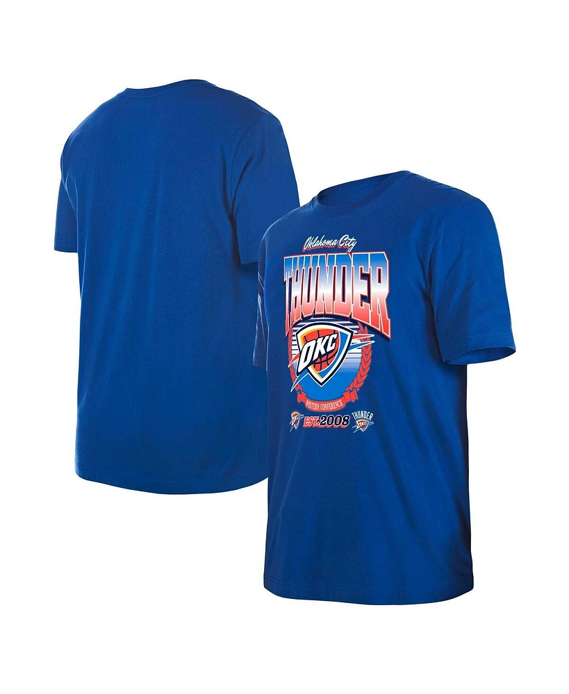 New Era Men's and Women's Blue Oklahoma City Thunder Summer Classics T-Shirt