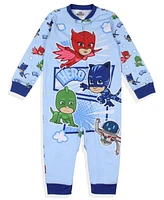 Pj Masks Toddler Boys' Gekko Catboy Owlette Hero Footless Sleeper Pajama Kids