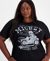 Disney Trendy Plus Mickey Motorcycle Club Graphic T-Shirt